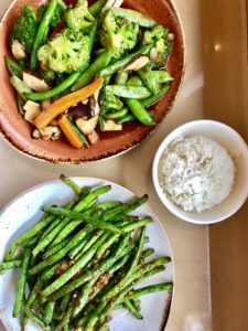 Vegetables and Rice from PF Chang's